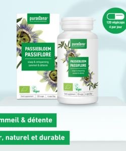 Passiflore extrait 125 mg BIO, 120 gélules